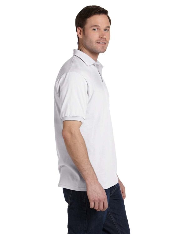 Men's ComfortBlend EcoSmart Jersey Knit Polo Shirt - Image 2