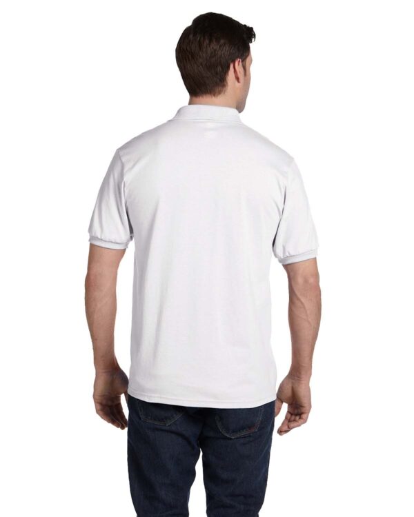 Men's ComfortBlend EcoSmart Jersey Knit Polo Shirt - Image 3